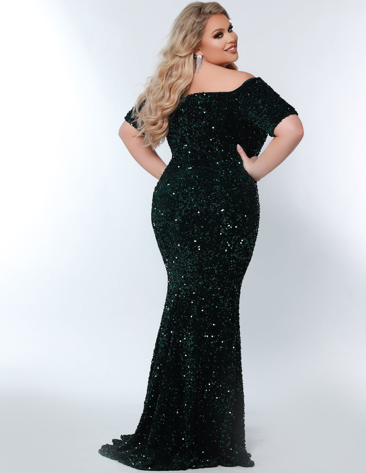Sydney's Closet Cherry Evening Dress