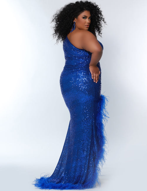 Sydney's Closet Cobalt Evening Dress