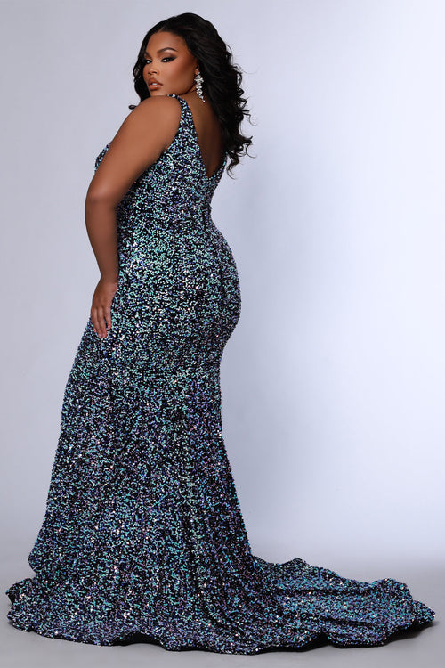 Sydney's Closet Cosmic Evening Dress
