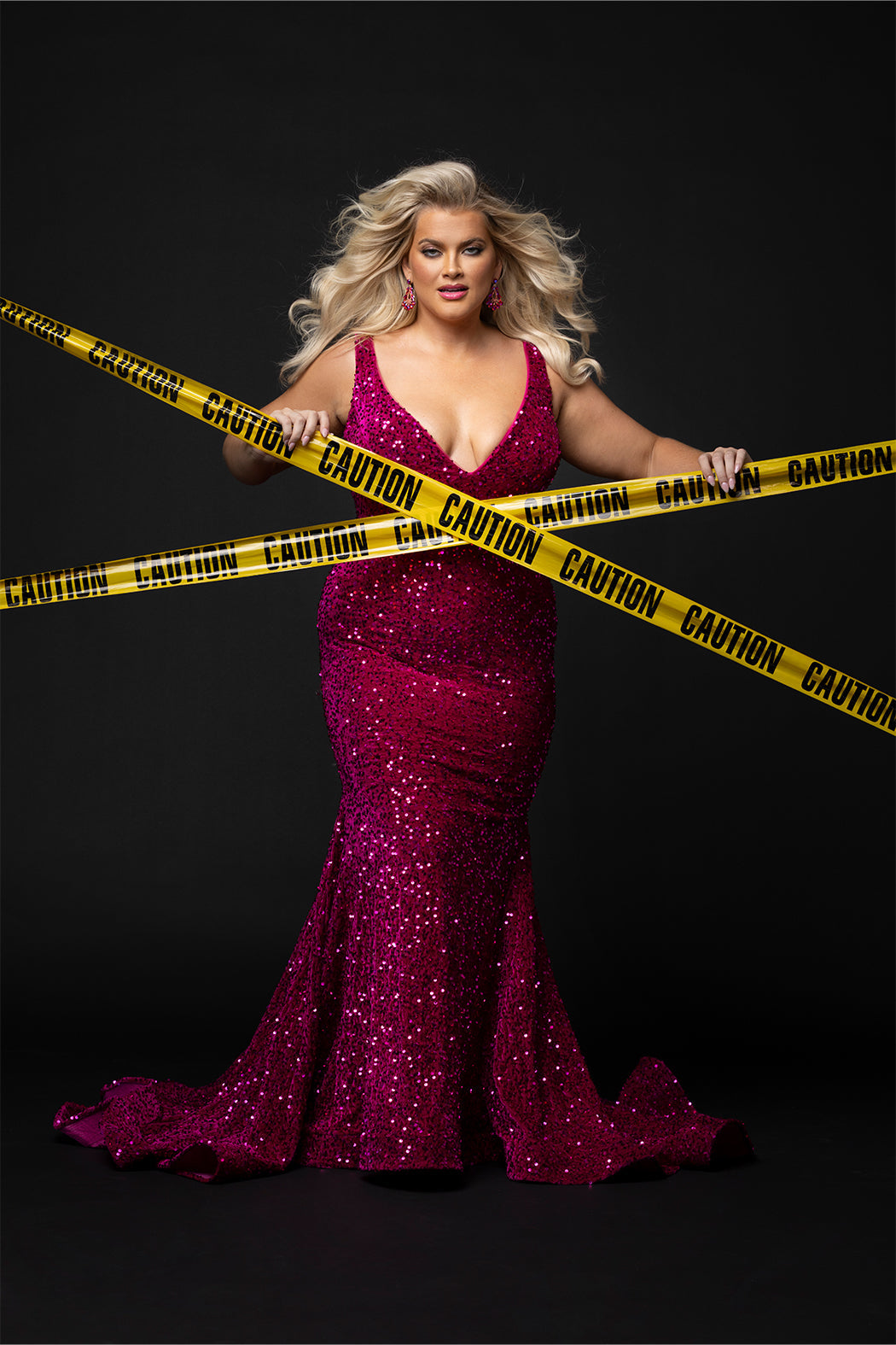Sydney's Closet Cosmic Evening Dress