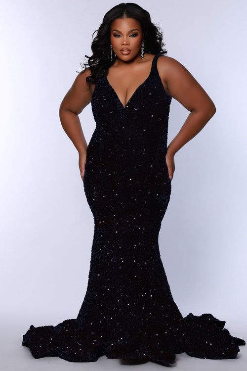 Sydney's Closet Cosmic Evening Dress