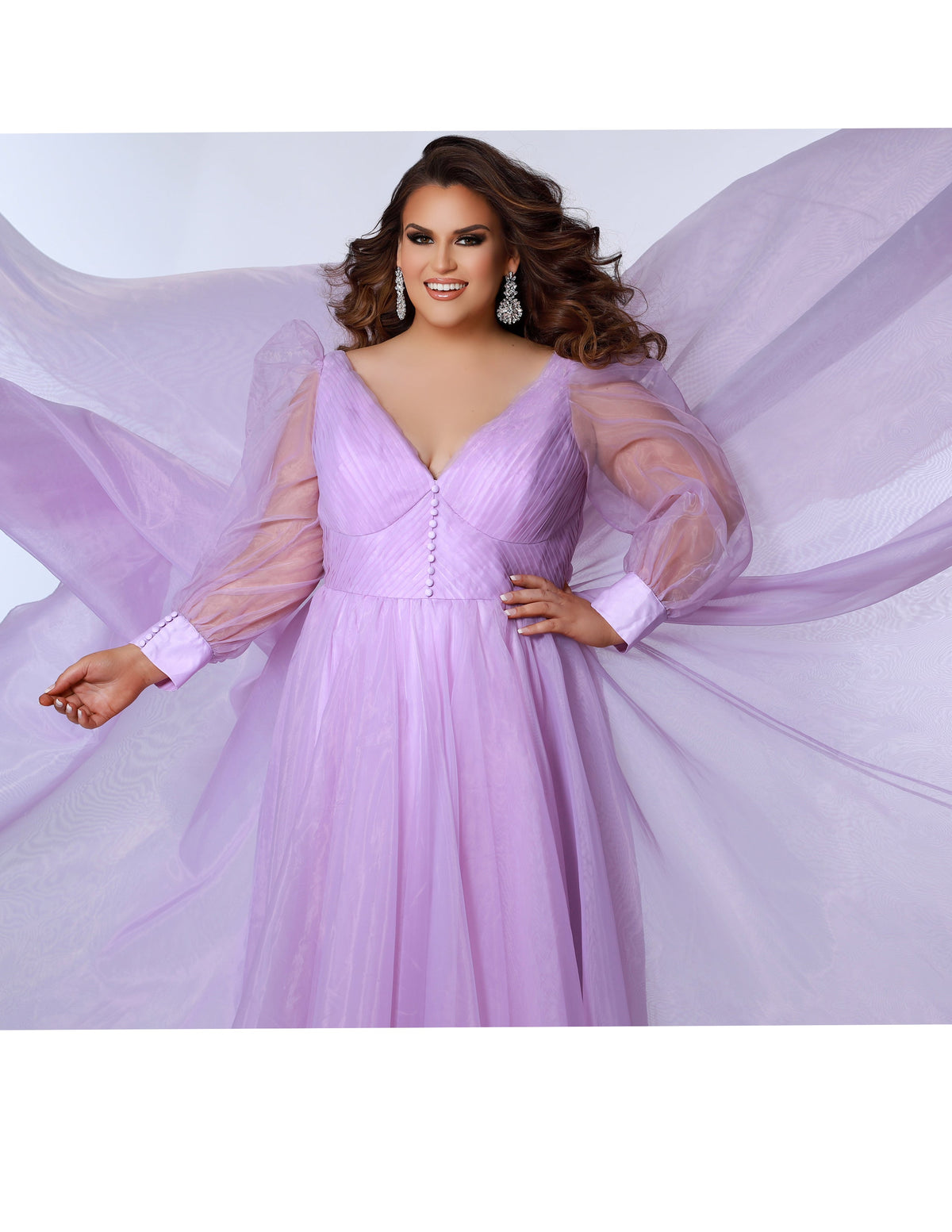 Sydney's Closet Coral Evening Dress