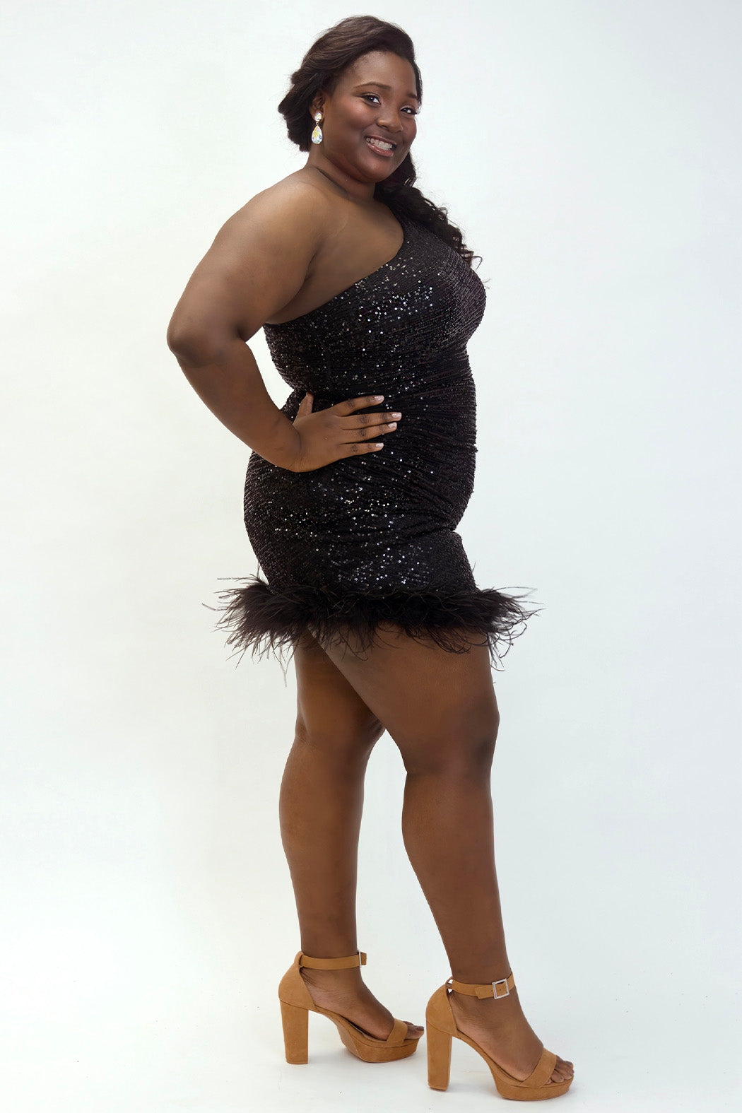 Sydney's Closet Cobalt Party Dress