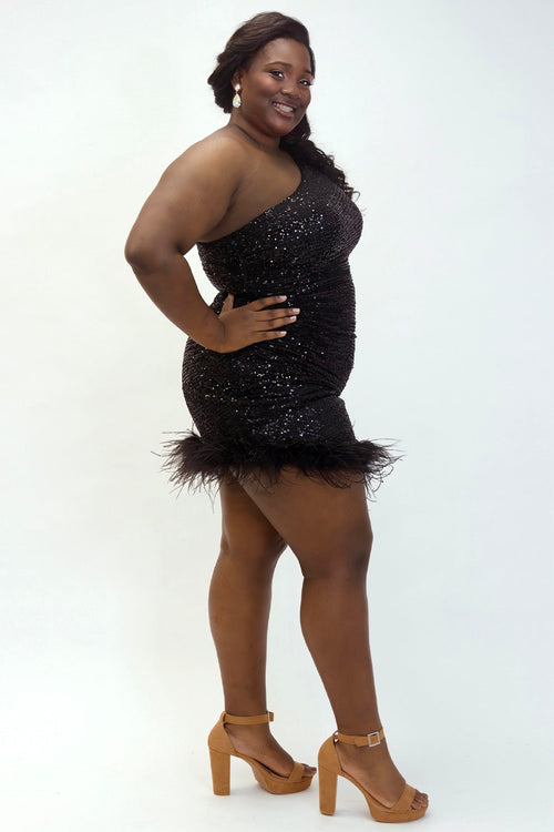 Sydney's Closet Cobalt Party Dress