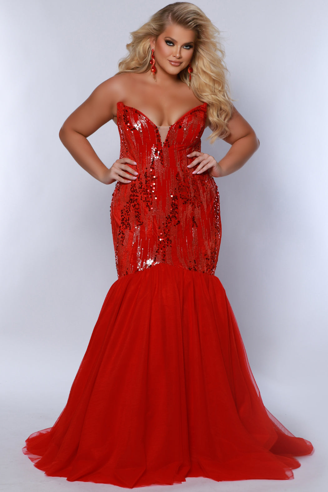Sydney's Closet Ruby Prom Dress