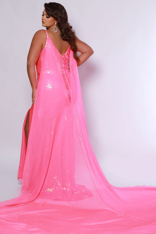 Sydney's Closet Flamingo Prom Dress