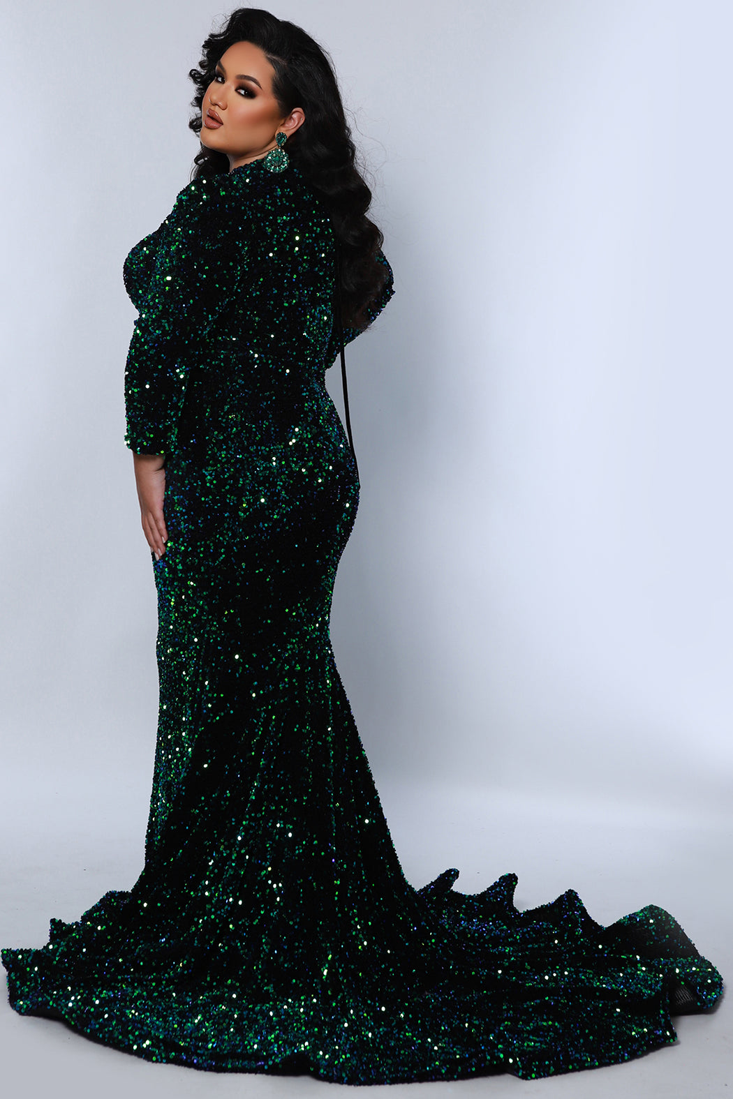 Sydney's Closet Kaleidoscope Evening Dress