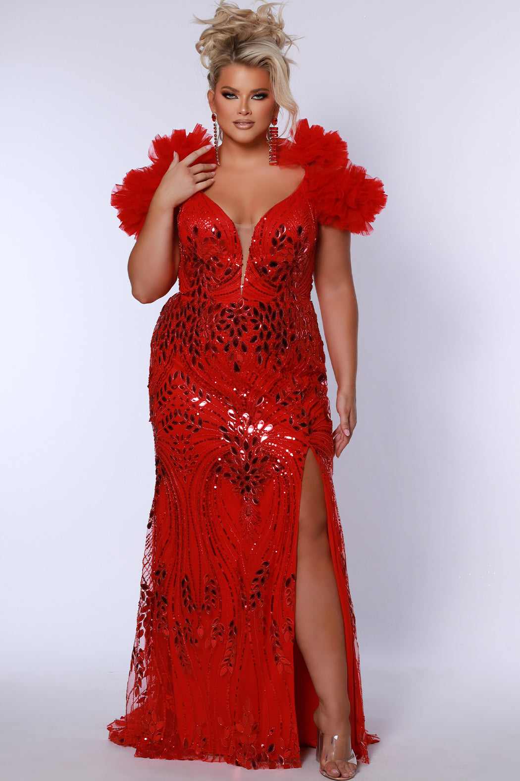 Sydney's Closet Scarlet Evening Dress