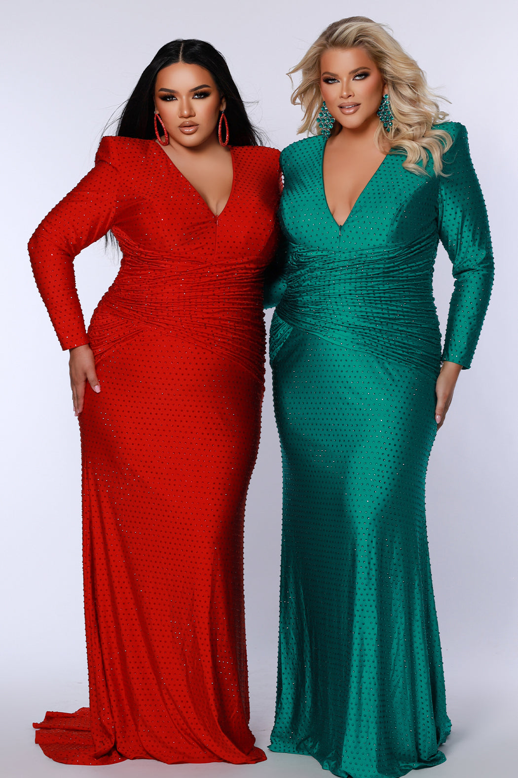 Sydney's Closet Emerald Evening Dress