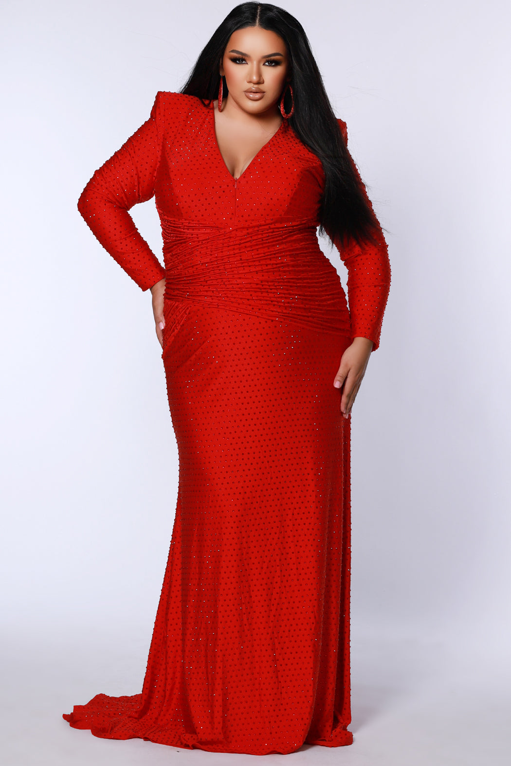 Sydney's Closet Ruby Evening Dress