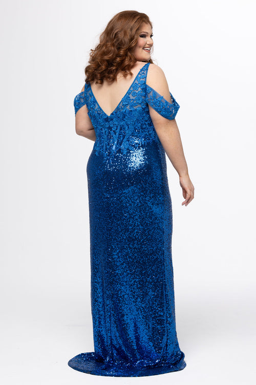 Sydney's Closet Cherry Evening Dress