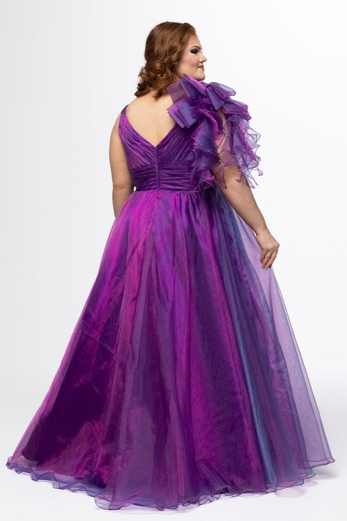 Sydney's Closet Boysenberry Prom Dress