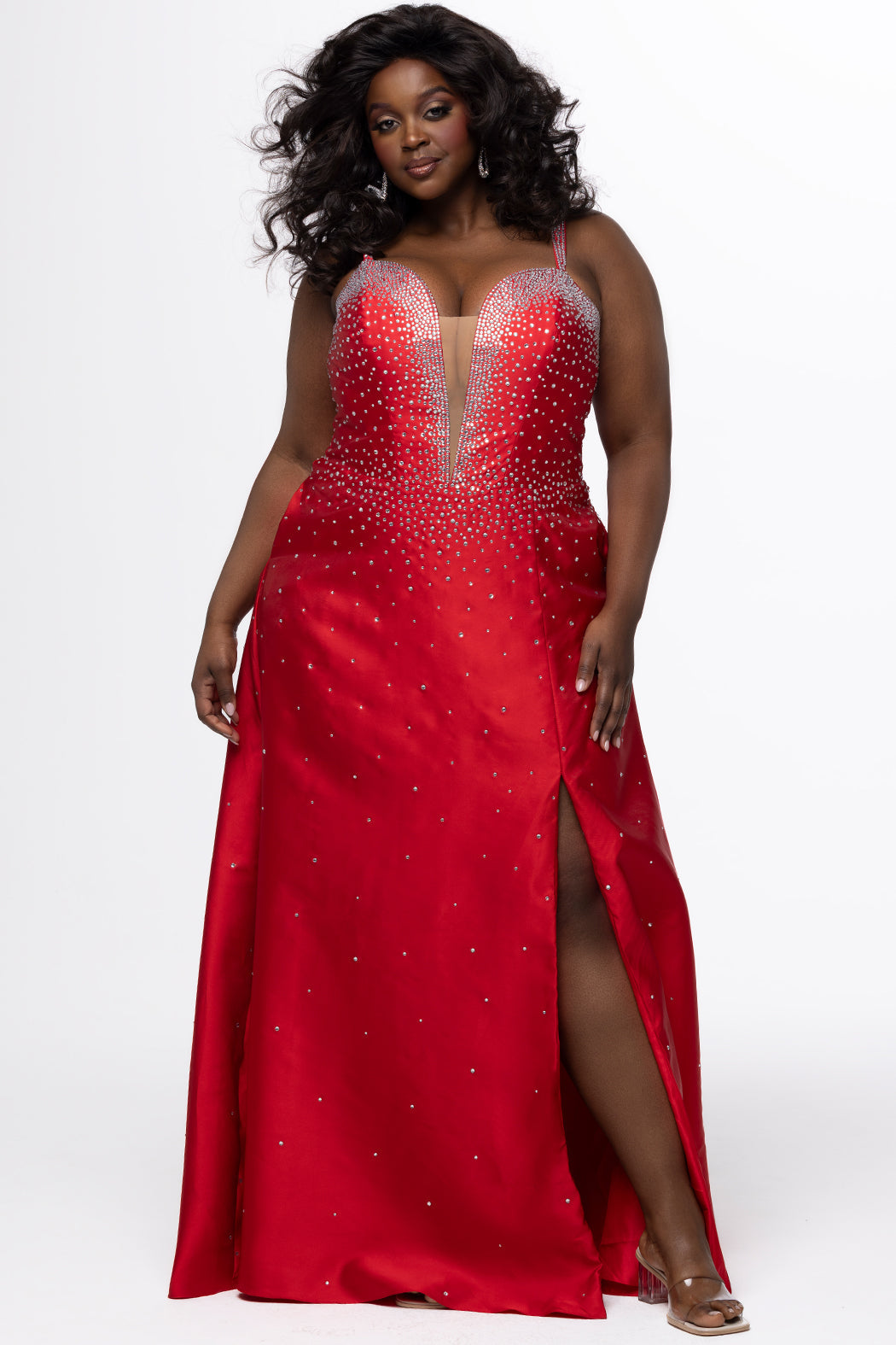 Sydney's Closet Jet Prom Dress