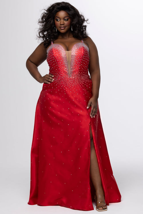 Sydney's Closet Jet Prom Dress