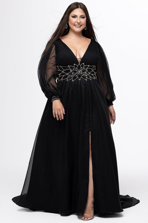 Sydney's Closet Cherry Evening Dress