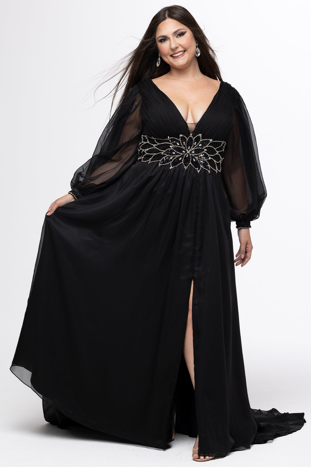 Sydney's Closet Cherry Evening Dress