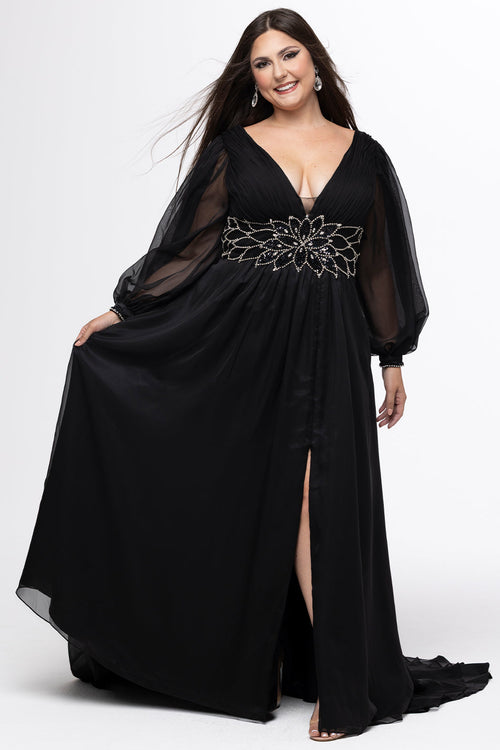 Sydney's Closet Cherry Evening Dress