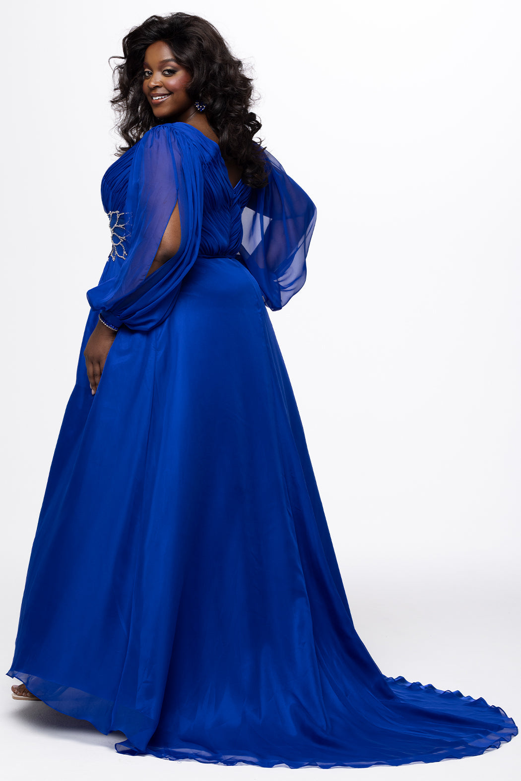 Sydney's Closet Cherry Evening Dress