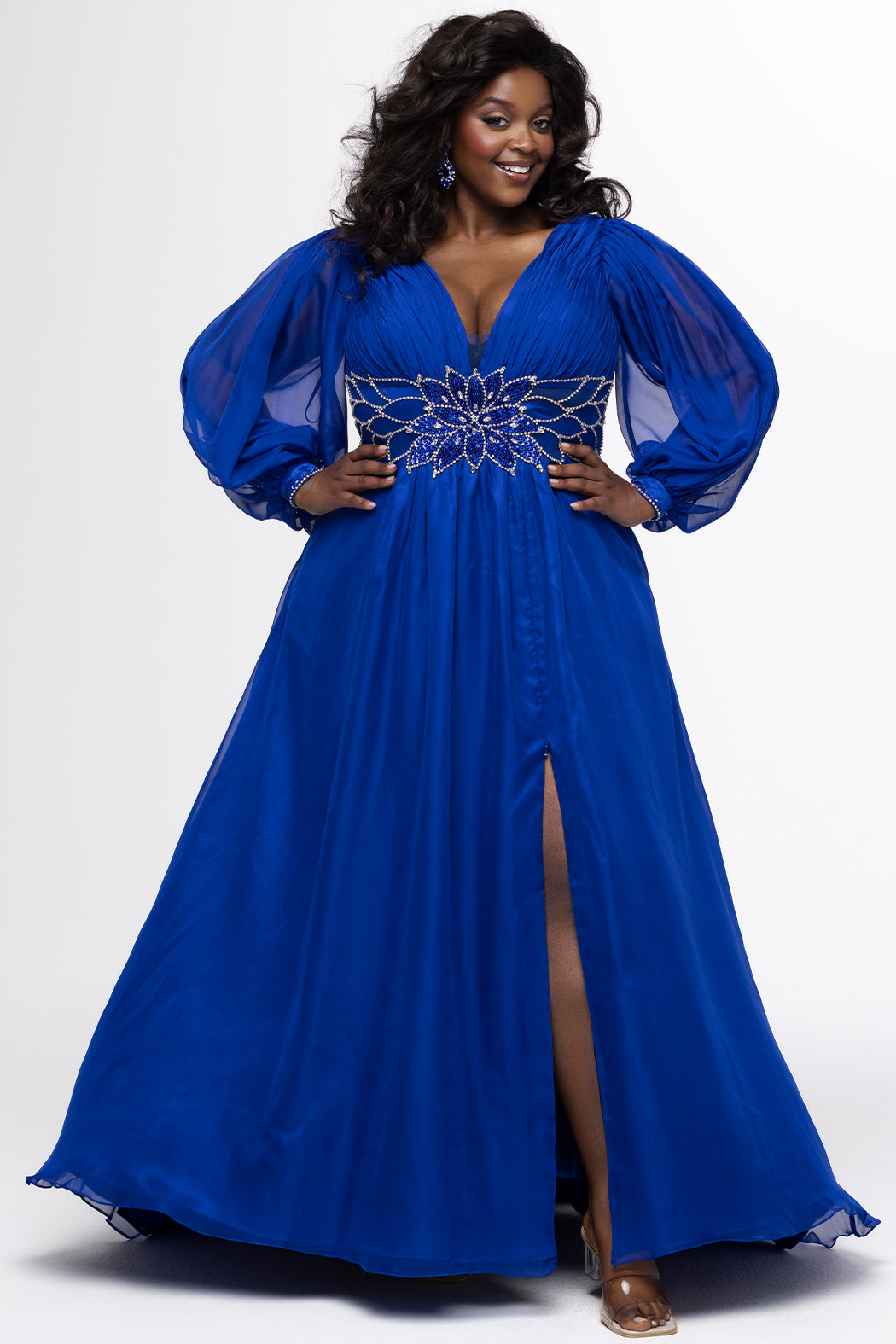 Sydney's Closet Cherry Evening Dress