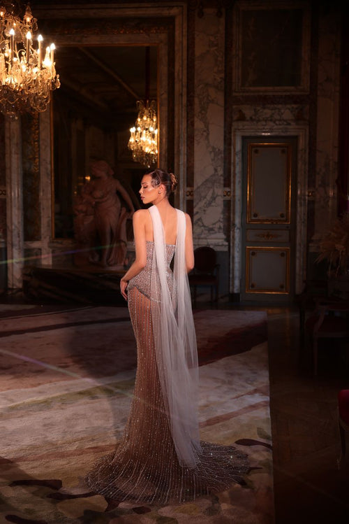 Chic and Holland SMOKE NUDE Dress