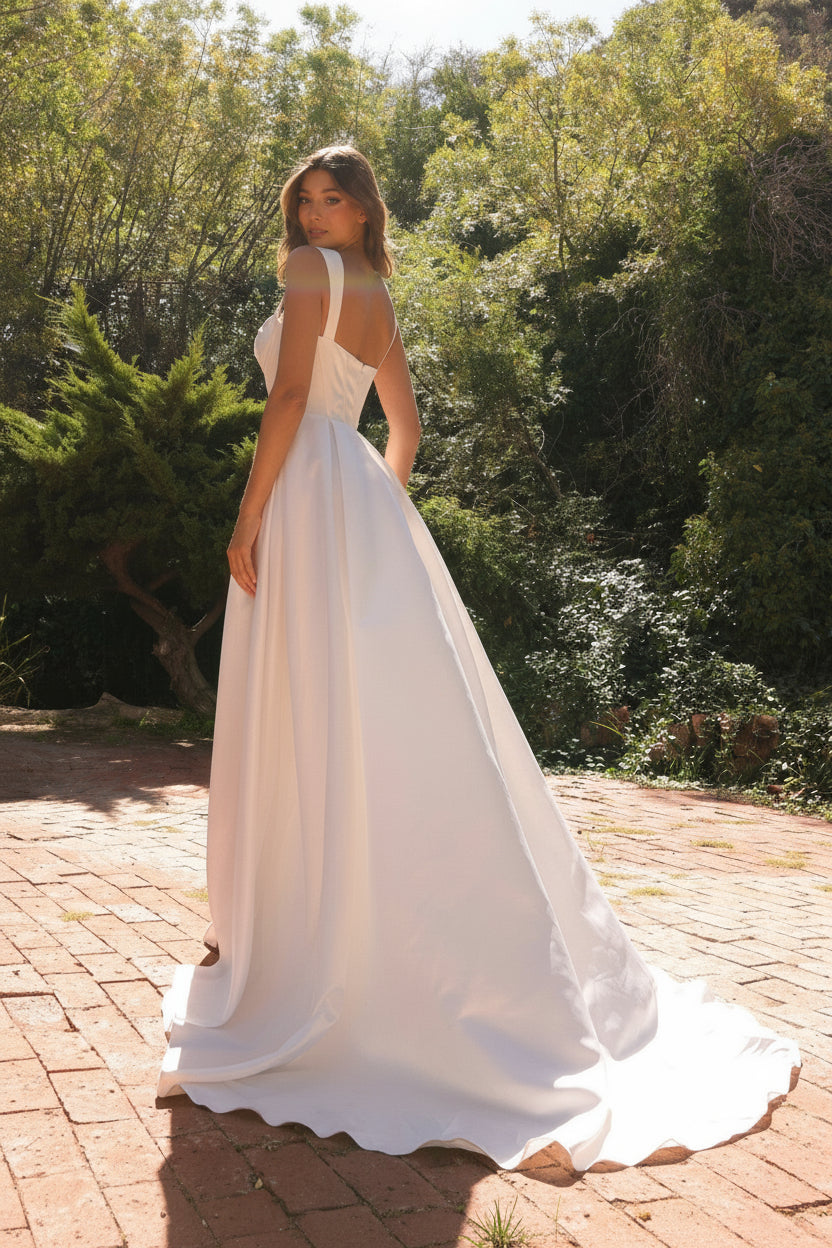 Nox Anabel JW981 Sweetheart A-Line Long Wedding Dress