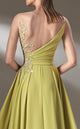 MNM Couture K3903 Yellow Sleeveless Illusion Bateau Gown