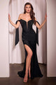 Ladivine KV1120 Dress Off The Shoulder Stretch Spandex Fitted Dress
