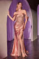 Ladivine KV1121 Dress Off the Shoulder Sweetheart Fitted Prom Gown