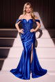 Ladivine KV1121 Dress Off the Shoulder Sweetheart Fitted Prom Gown