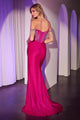 Ladivine KV1123 Off-Shoulder Fitted Gown
