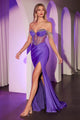 Ladivine KV1123 Dress Off The Shoulder Fitted Fringe Gown