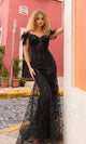 Vestido de fiesta con lentejuelas y estampado brillante Nox Anabel L1255