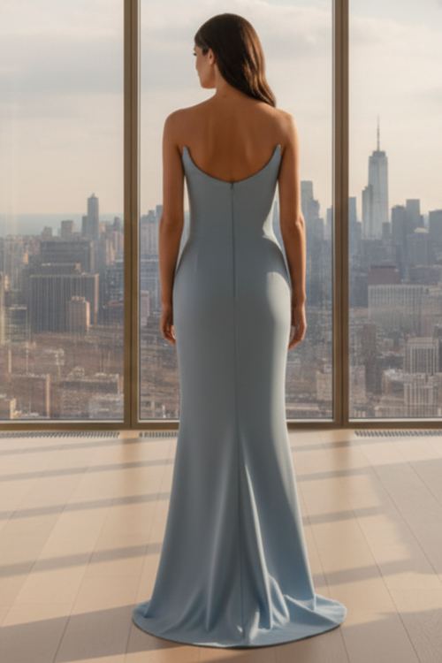 Velvi Light Blue DRESSES