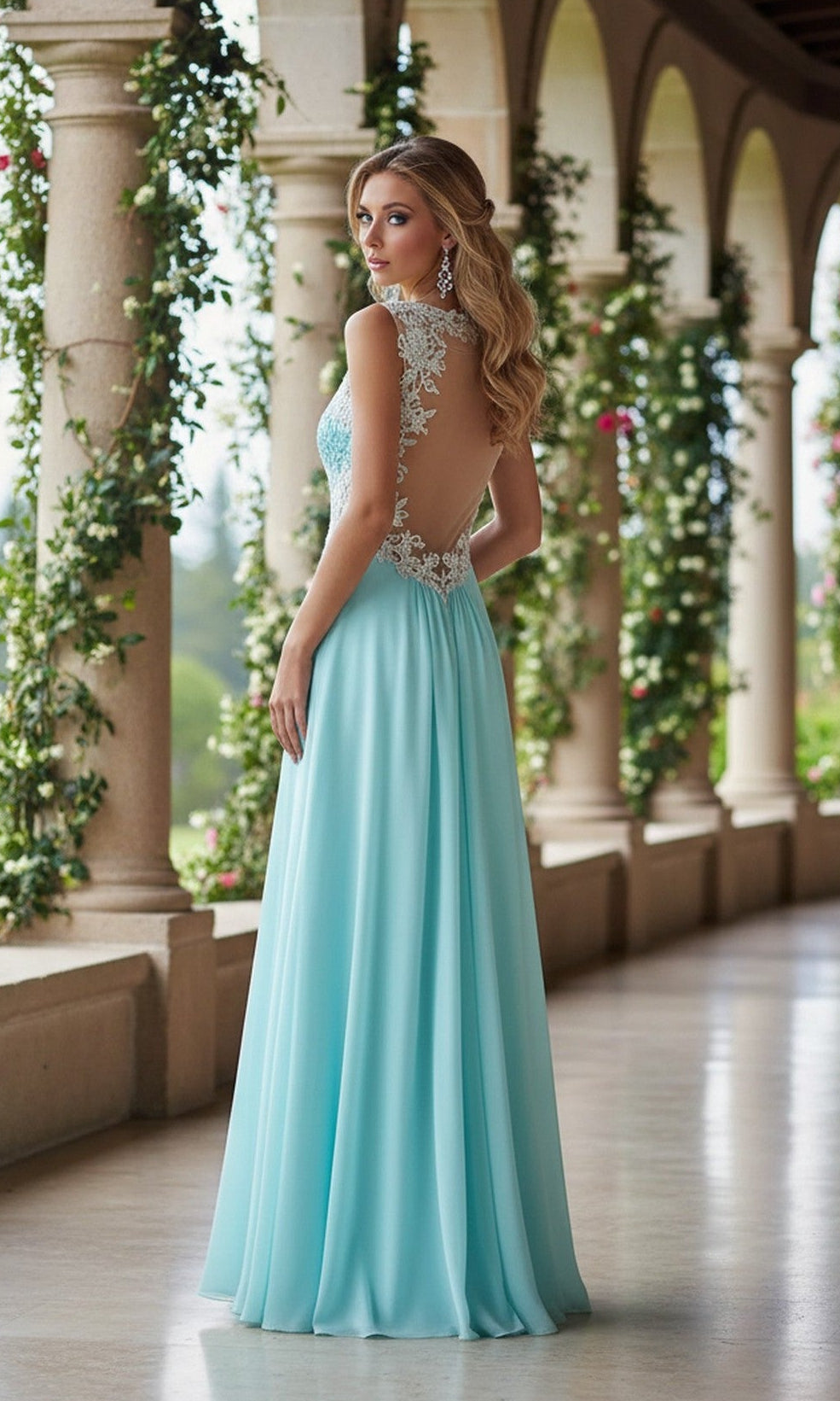 La Femme Light Mint Dresses
