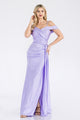 Formal Dress Off The Shoulder Pleated Ruched Prom Gown By Lenovia 5320-New Collection