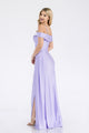 Formal Dress Off The Shoulder Pleated Ruched Prom Gown By Lenovia 5320-New Collection