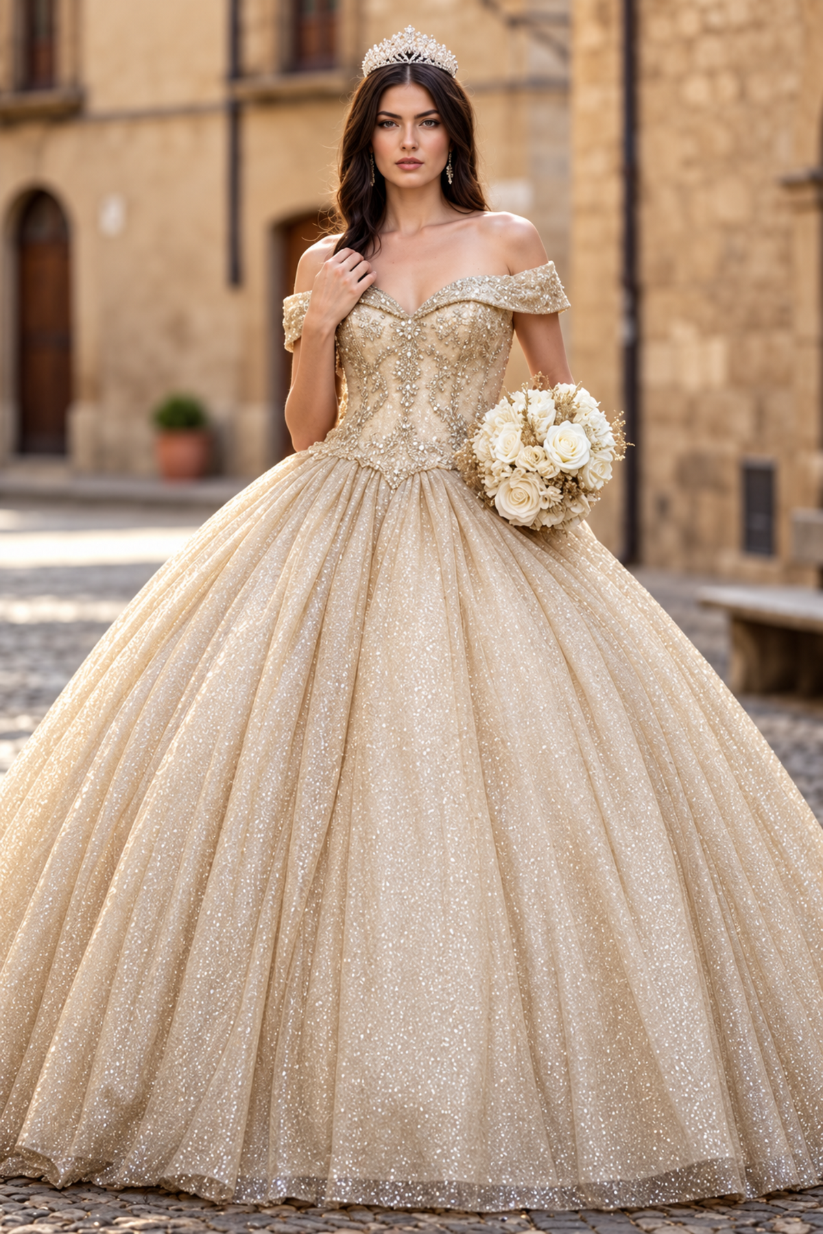 Sweet 16 Birthday Party Dress in Hunter Green Style LK151 Ball Gown