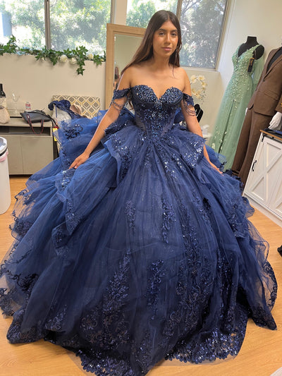 Sweetheart Beaded Ball Gown by Layla K LK306