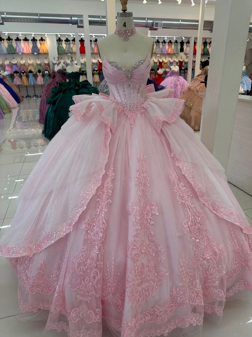 Layla K SAGE Tulle, Satin, Sequin Lace Appliqué Ball Gown Quinceanera Dresses