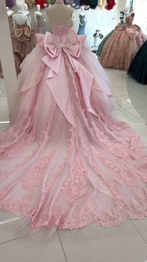 Layla K SAGE Tulle, Satin, Sequin Lace Appliqué Ball Gown Quinceanera Dresses