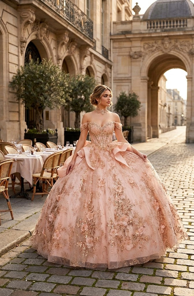 Layla K BLUSH Ball Gown Quinceanera Dresses