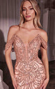LaDivine CC0689 Silver/Nude