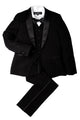 "London" 5-Piece Kids Tuxedo in Onyx Black
