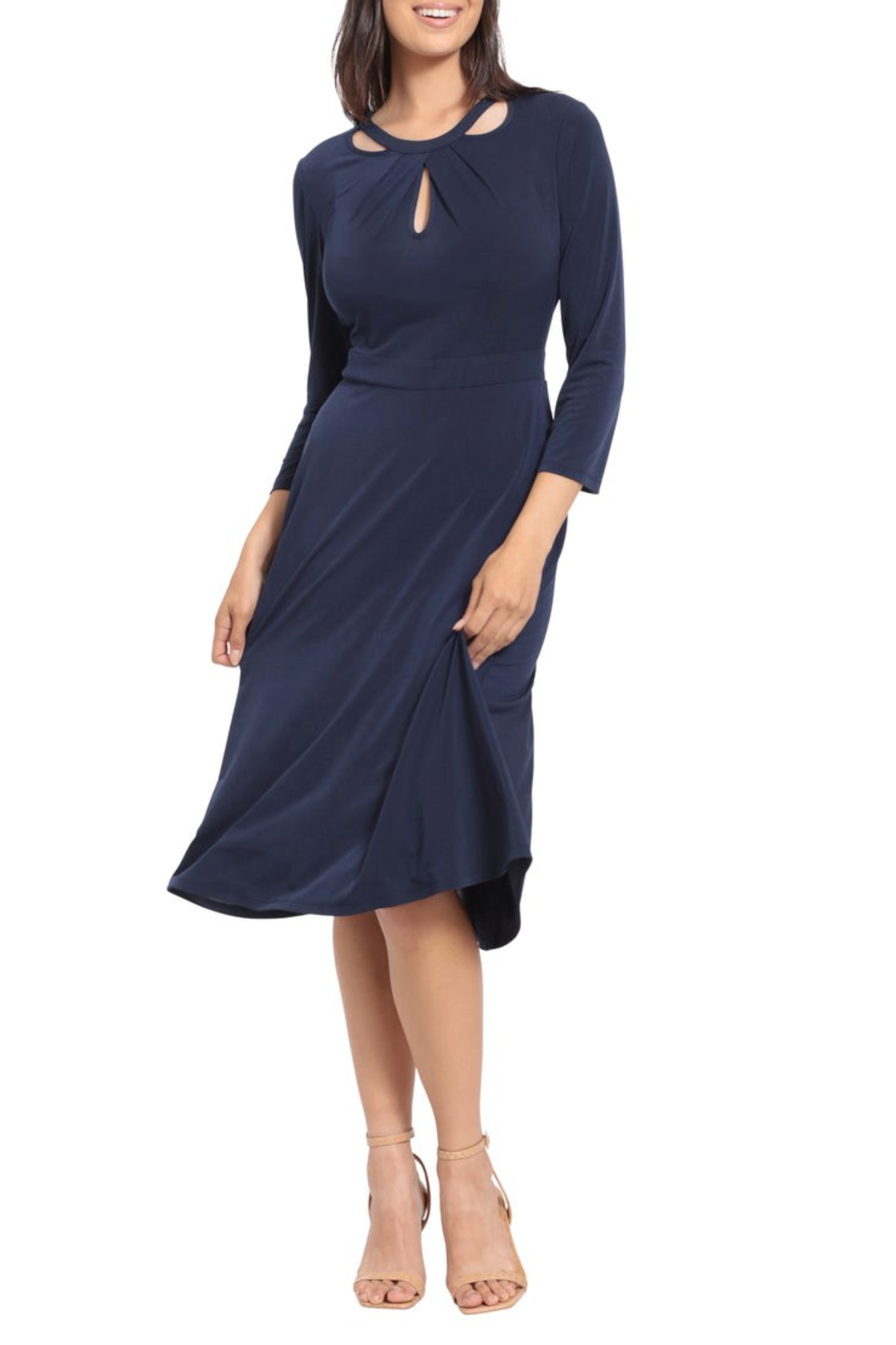London Times Cato PEACOAT Navy / 10