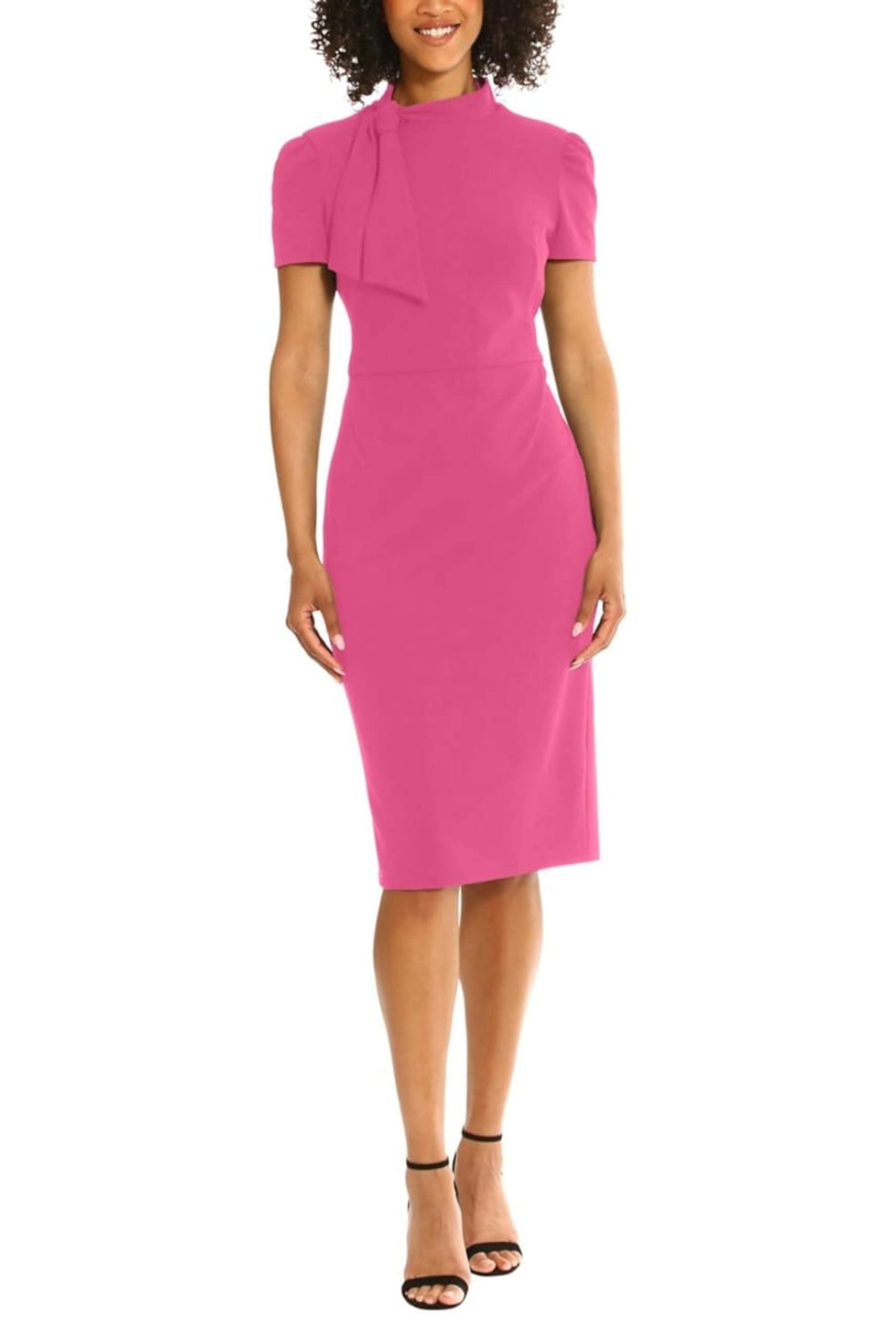Maggy London Sheath Dress, 12 / Pink