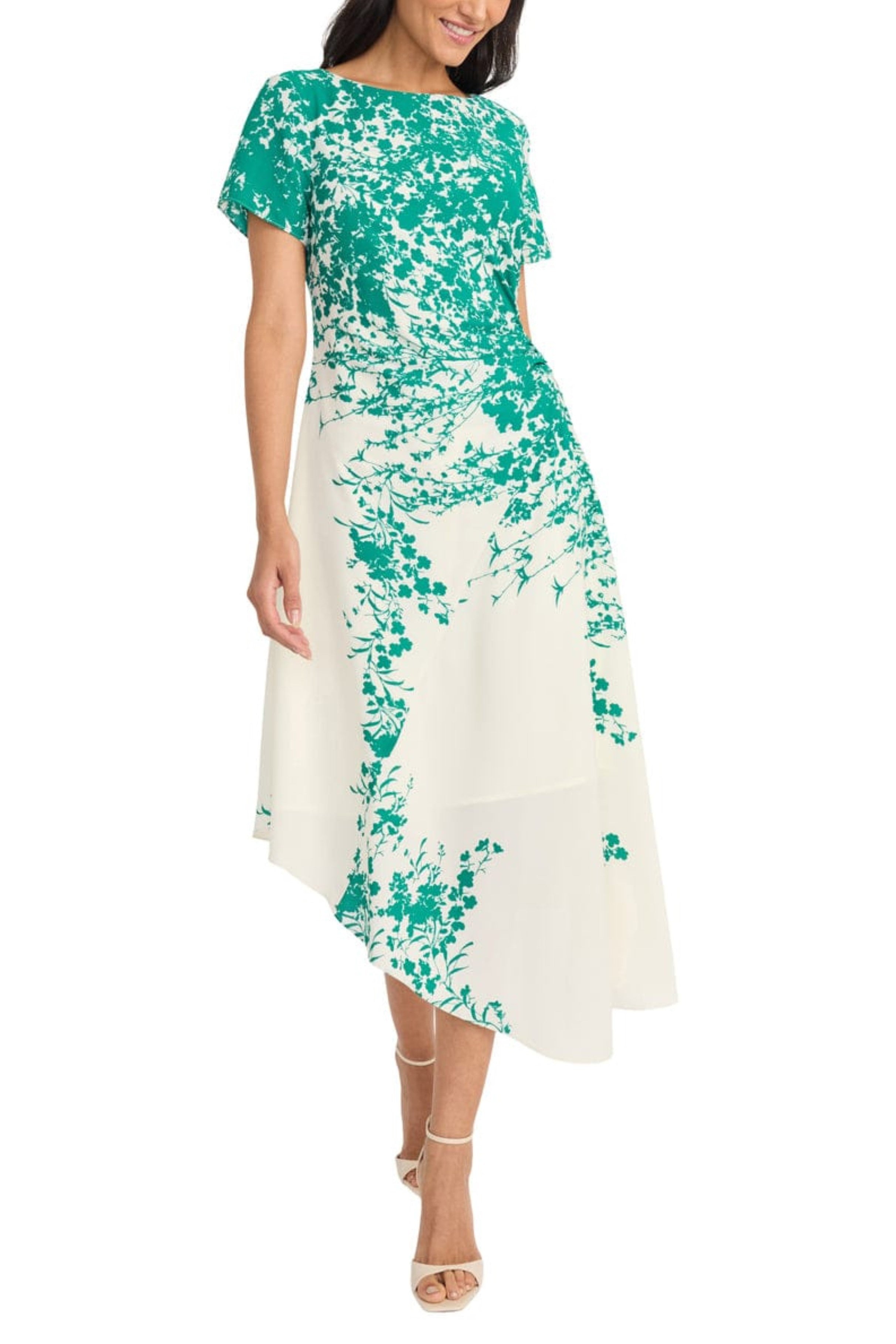maggy london asymmetrical dress G6370M Flower Print Cream Charcoal and Cream Maxi dresses Color/pattern long Spaghetti Strap Corset Sweetheart Color:Ruby