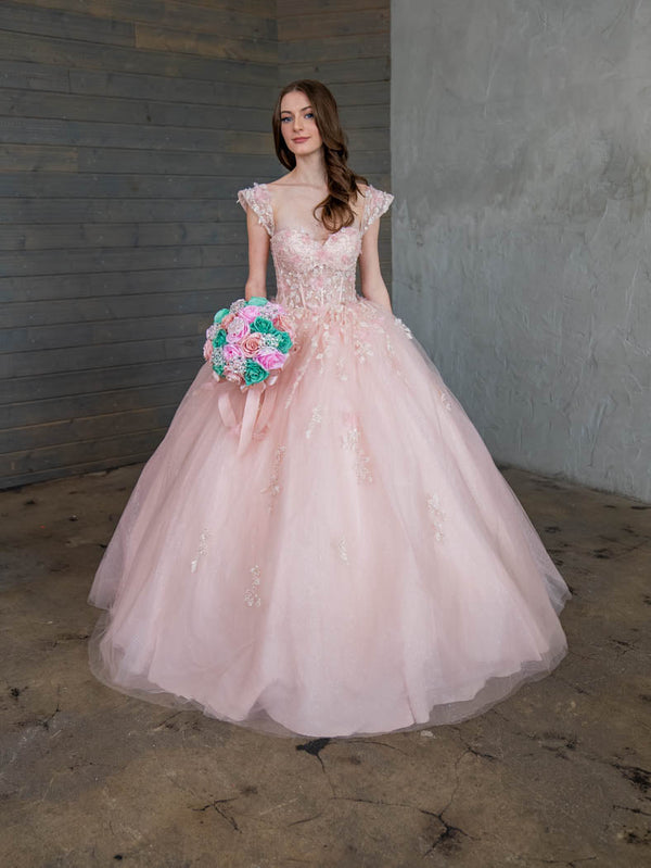 Calla Collection Blush Pink Quinceanera Dresses