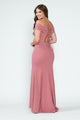 Vestido de alfombra roja con hombros descubiertos y corte sirena, de Lenovia 5317