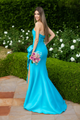 Vestido de dama de honor largo y elegante Terani Couture 2111p4019