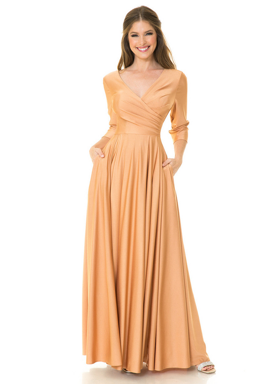 Wholesale Mother of the Bride Dresses 5243  in Mocha